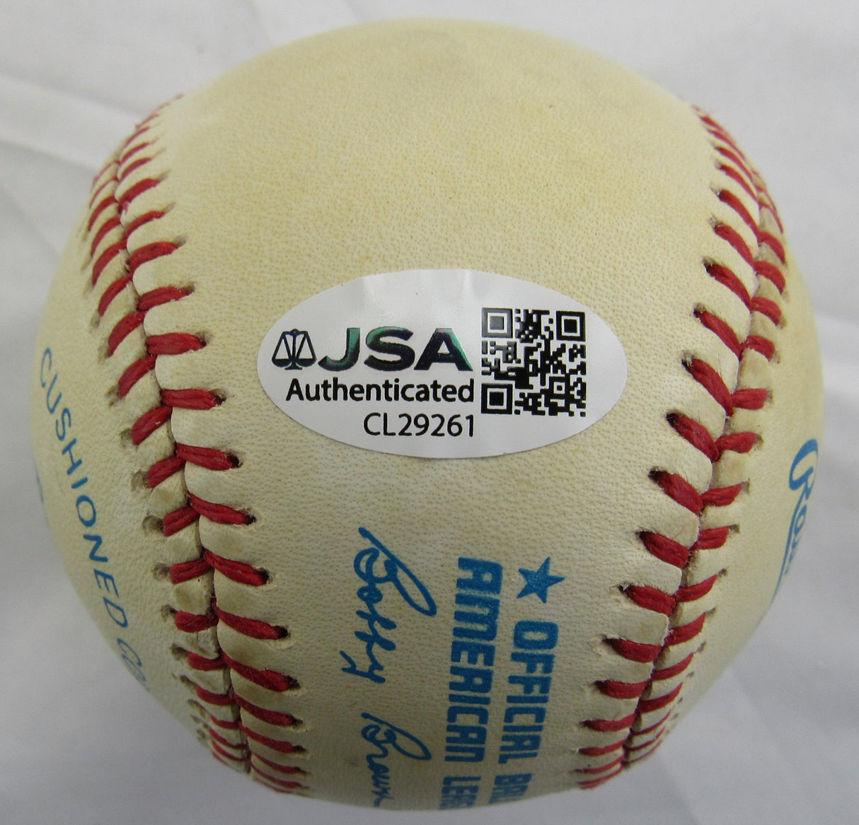 Whitey Ford Signed Rawlings Baseball JSA CL29261