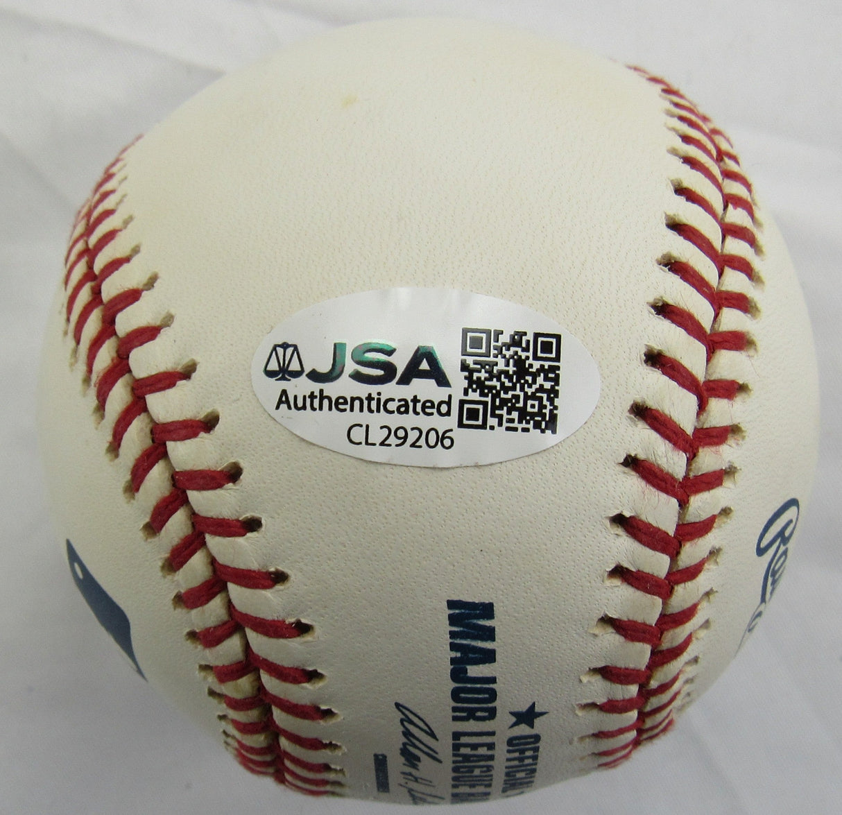 Whitey Ford Signed Rawlings Baseball JSA CL29206