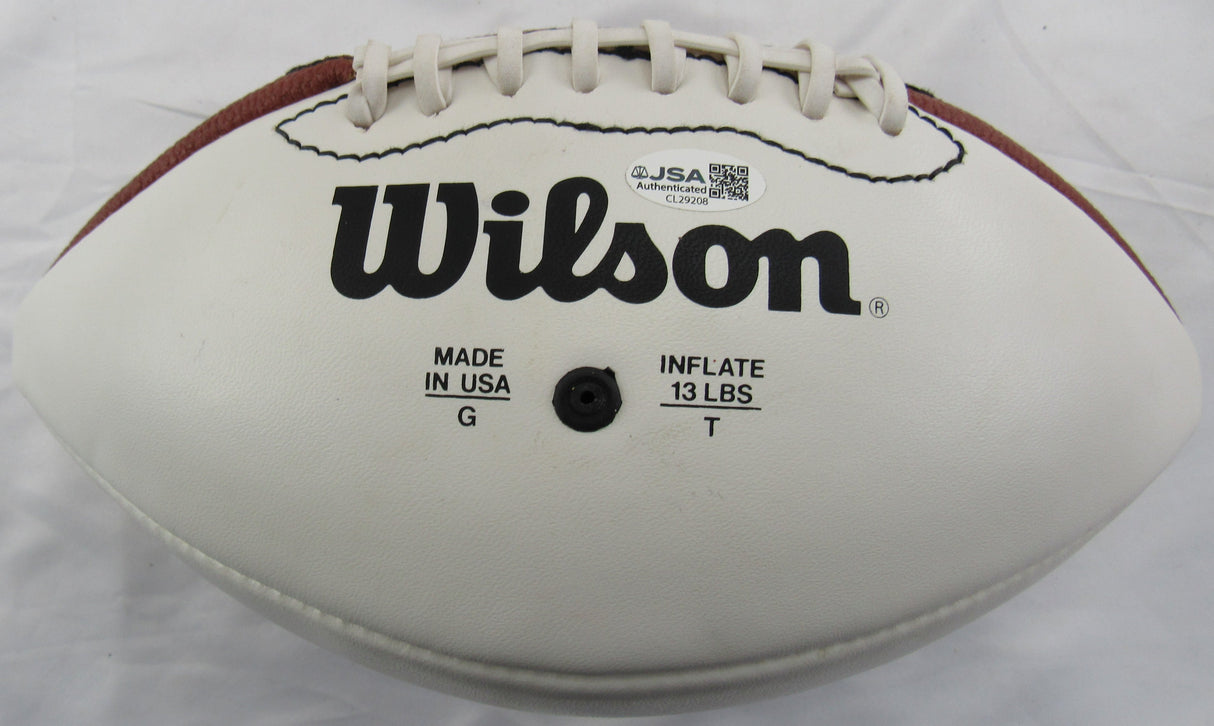 Gale Sayers Signed Auto Wilson Football JSA CL29208
