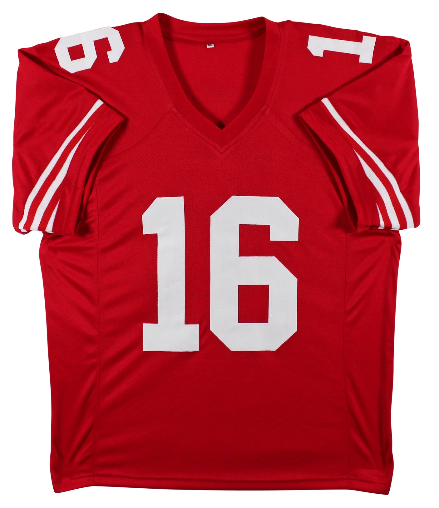 Joe Montana Authentic Signed Red Pro Style Jersey Autographed JSA or BAS