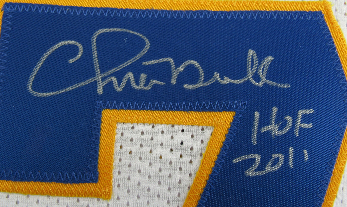 Chris Mullin Signed Auto Warriors Basketball Jersey w/ HOF Insc JSA J89658