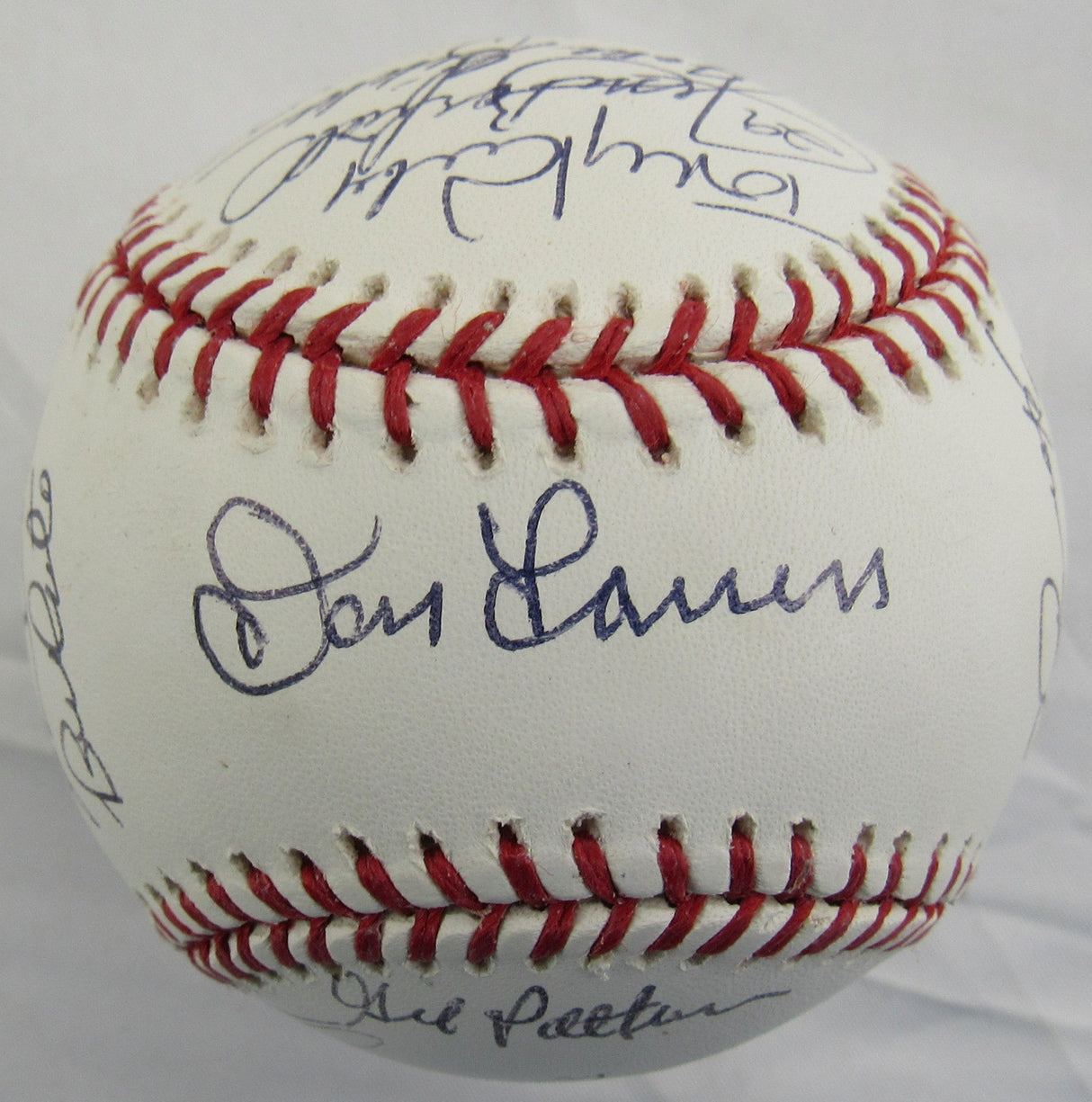 New York Yankees Multi Signed Rawlings Auto Baseball w/21 Signatures - Don Larsen, Bucky Dent