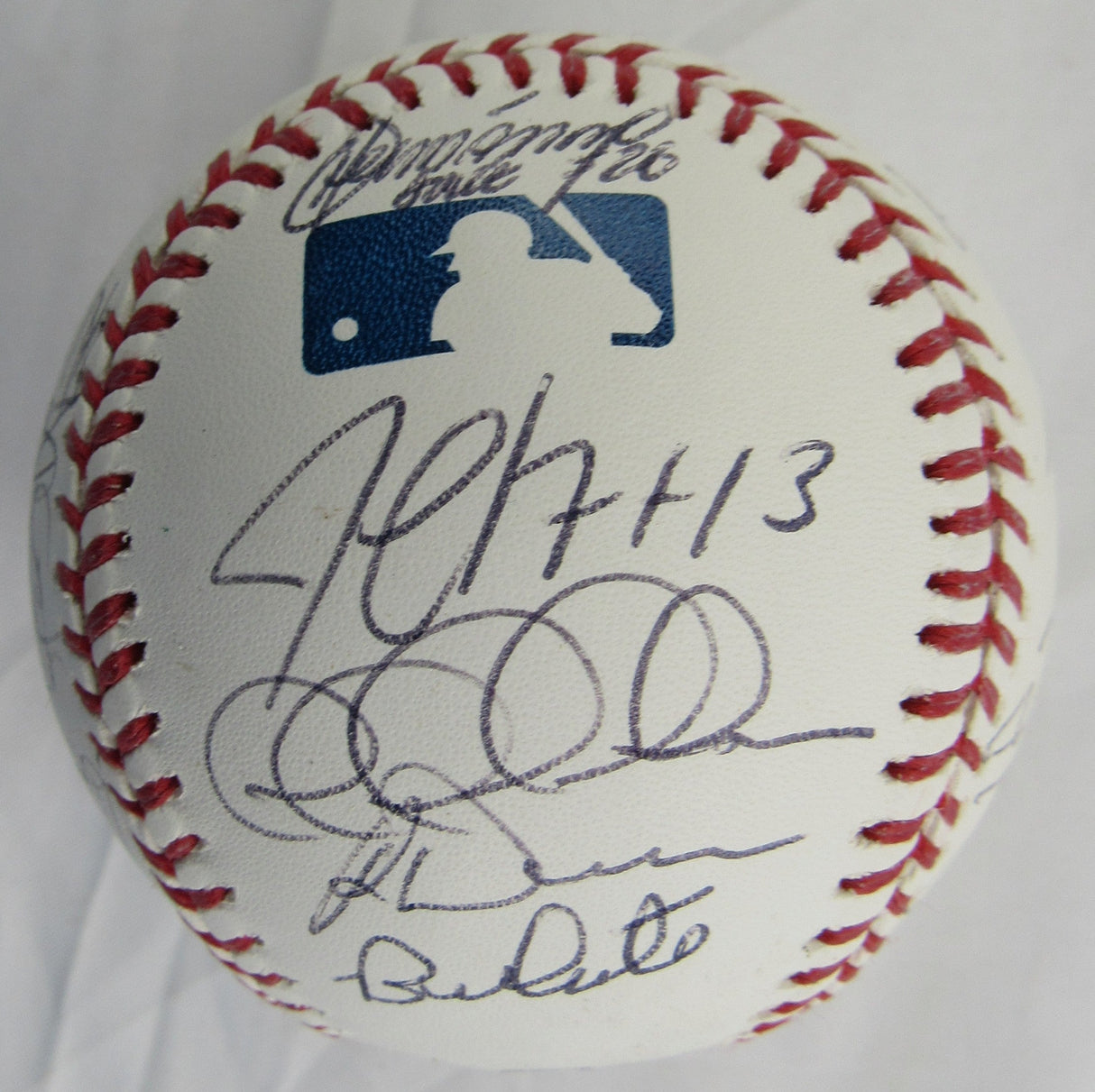New York Yankees Multi Signed Rawlings Auto Baseball w/21 Signatures - Don Larsen, Bucky Dent