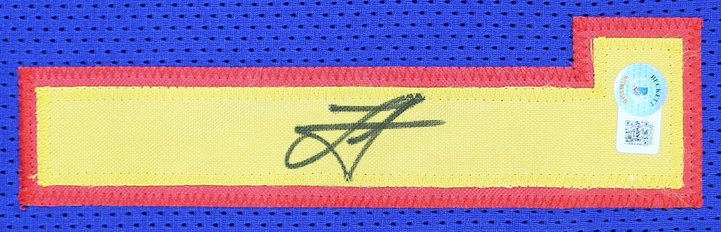 Nikola Jokic Authentic Signed Navy City Edition Pro Style Jersey BAS Witnessed