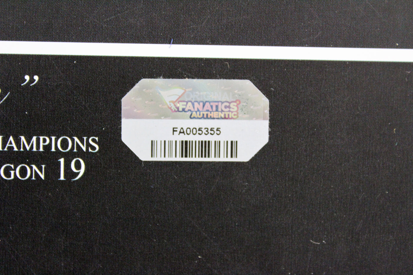 Auburn (4) Newton, Fairley Signed 24x27 Litho LE #619/3000 Fanatics #FA005355
