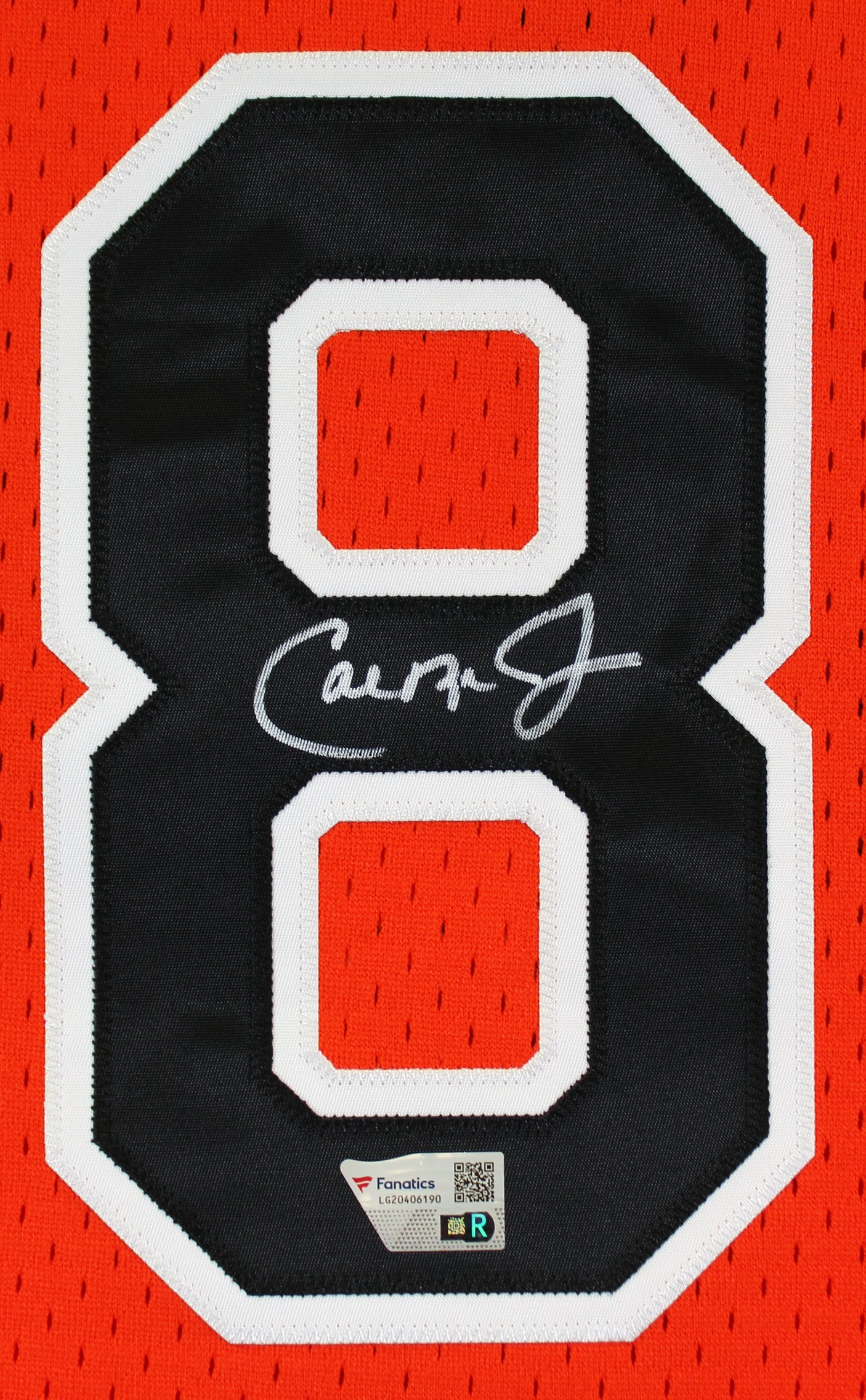 Orioles Cal Ripken Jr. Authentic Signed Orange BP Nike Jersey Fanatics