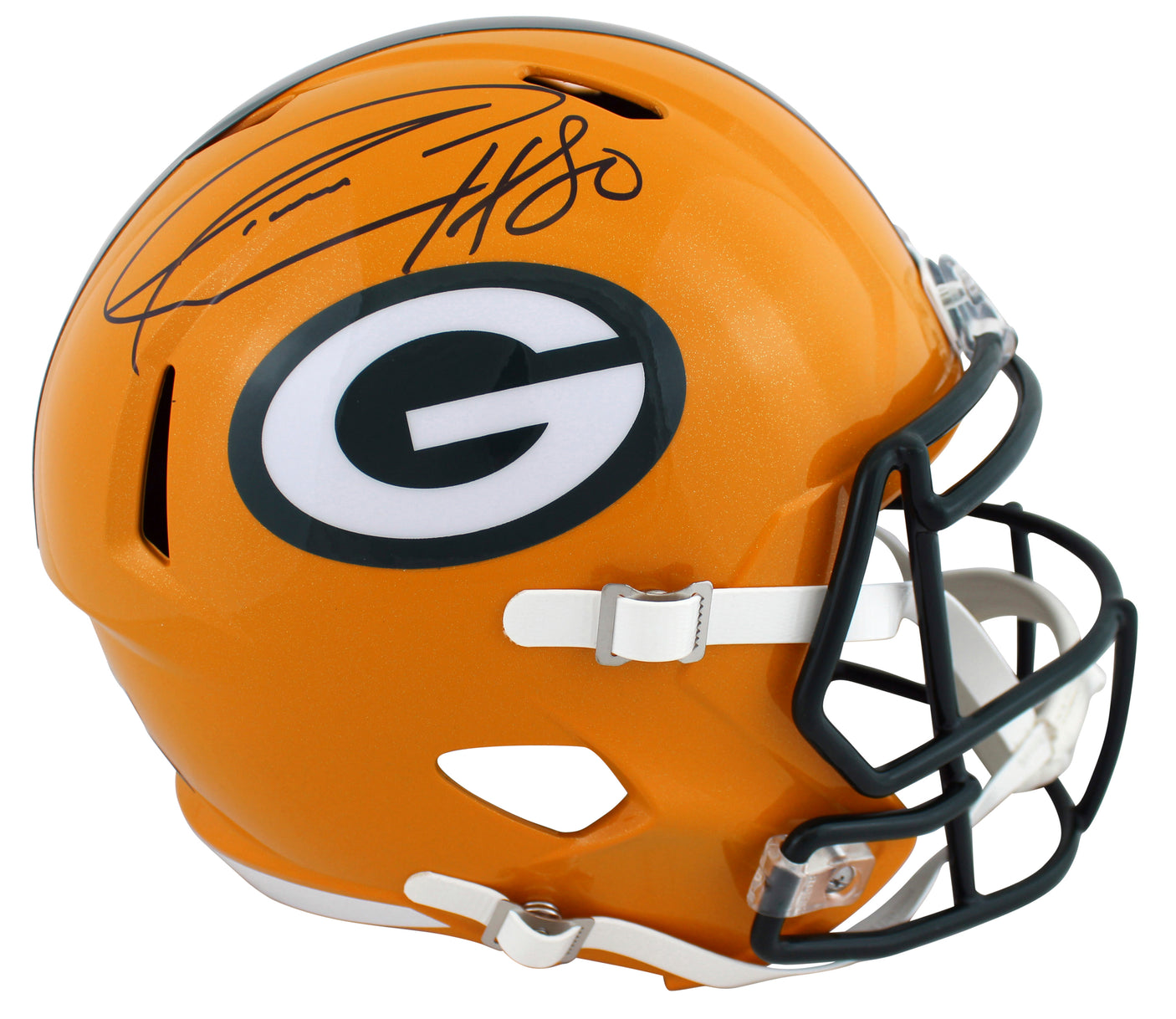 Packers Donald Driver Authentic Signed Full Size Speed Rep Helmet BAS Witnessed