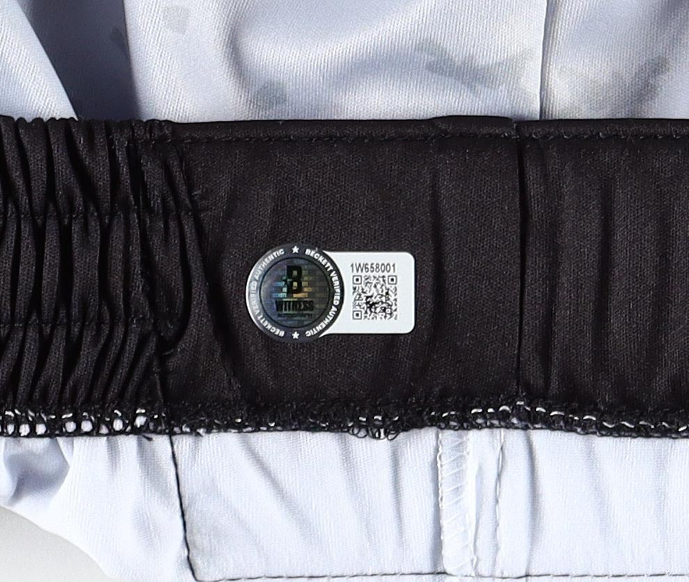 Anthony Pettis Signed Custom Fight Shorts (Beckett Witnessed)