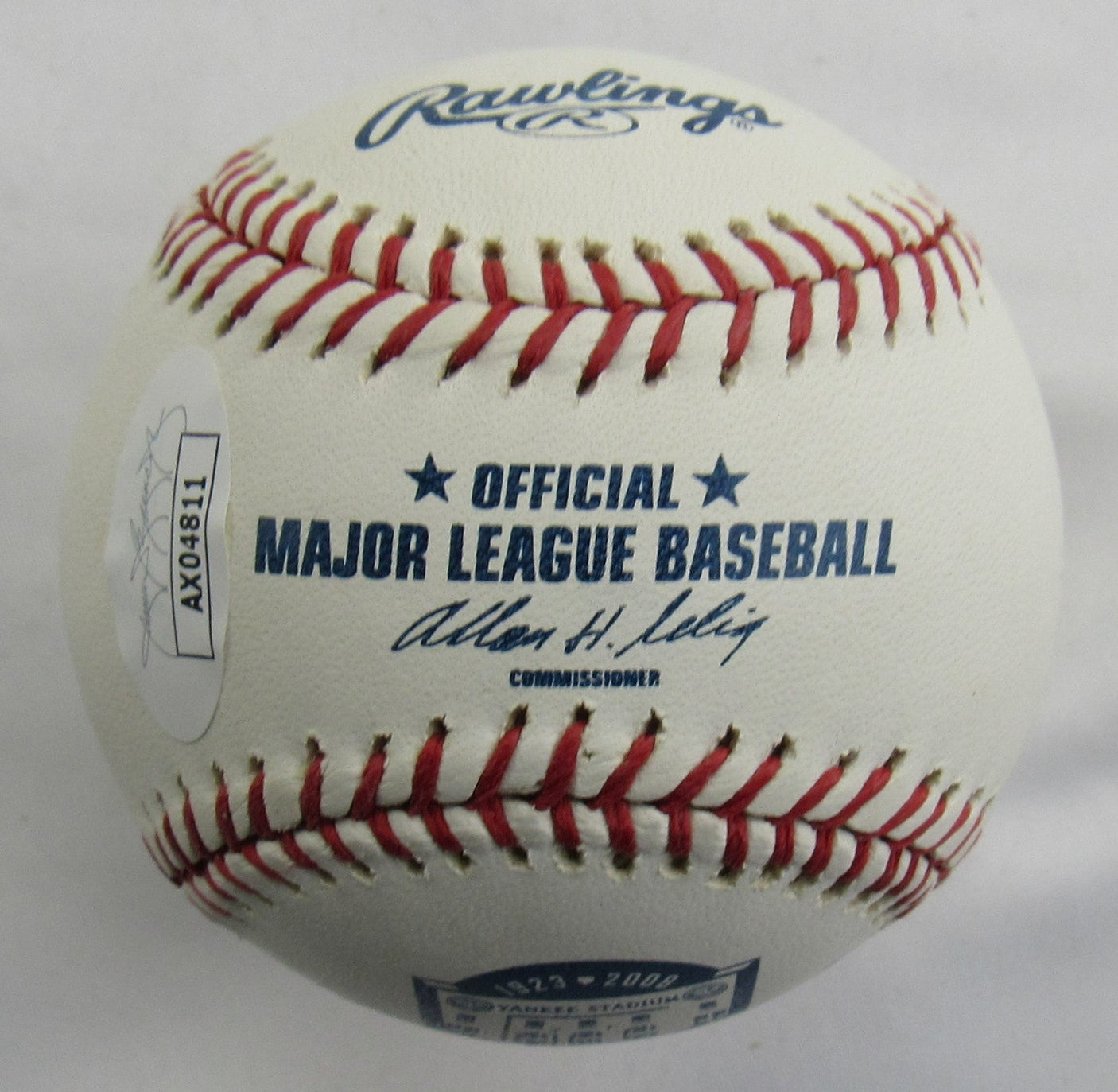 Joe Girardi Tony Pena Rob Thompson +3 Signed Auto Autograph Rawlings Baseball JSA AX04811