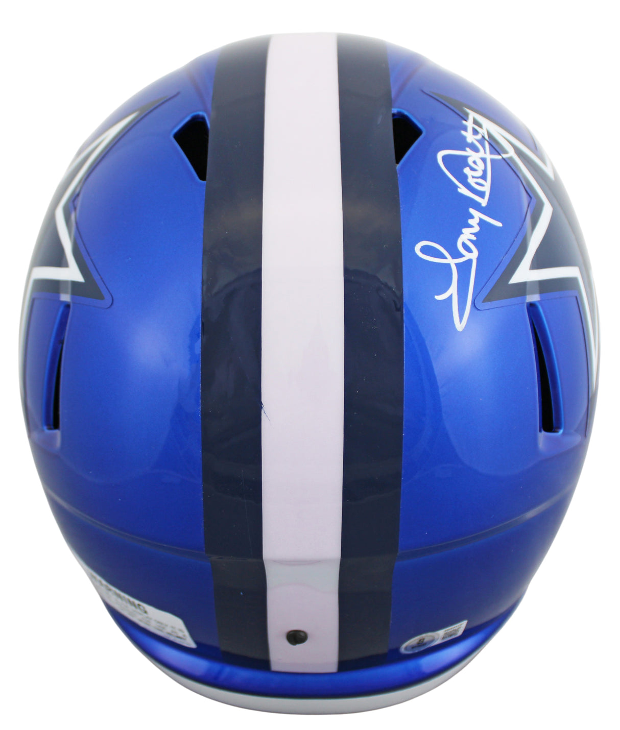 Cowboys Tony Dorsett Signed Flash Full Size Speed Rep Helmet BAS Witnessed