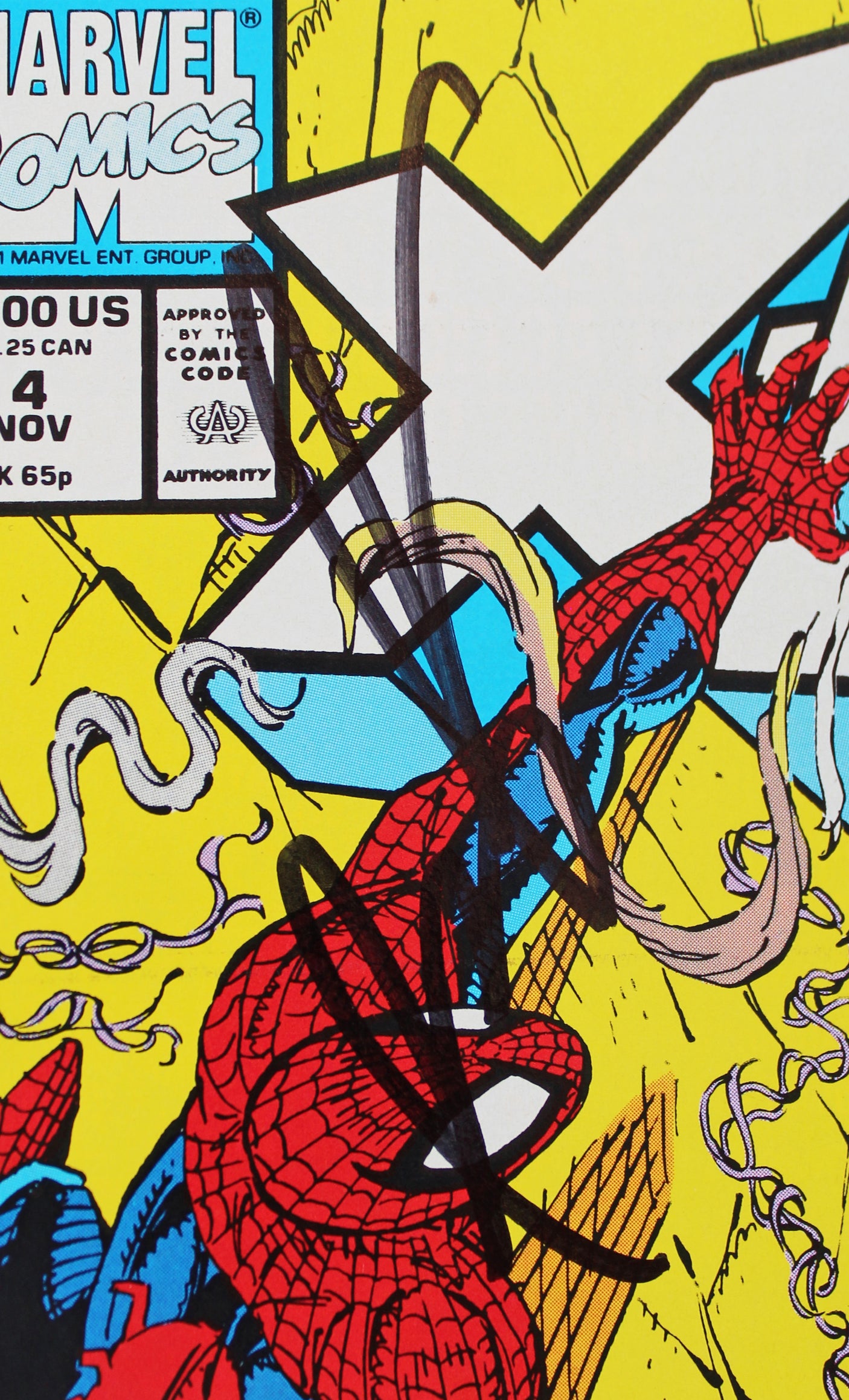 (3) Stan Lee, Liefeld & Nicieza Authentic Signed X-Force #4 Comic JSA #XX05172