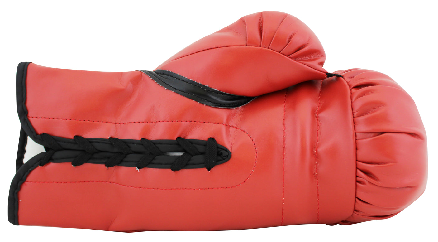 Michael B. Jordan Creed Signed Left Hand Red Everlast Boxing Glove BAS Witnessed
