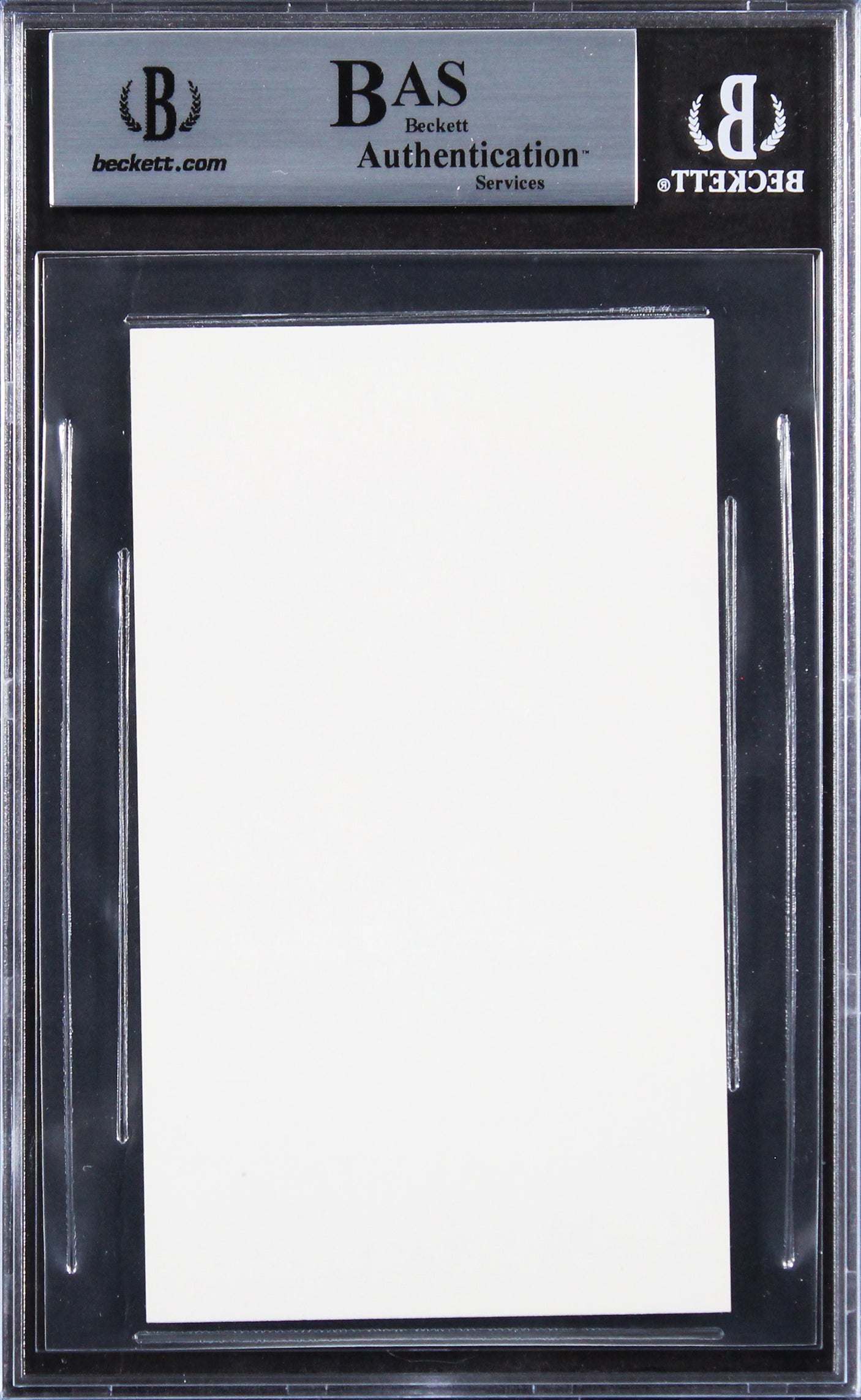 Barbara Eden I Dream of Jeannie Authentic Signed 3x5 Index Card BAS Slabbed