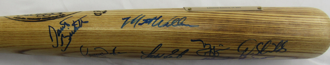 Ken Griffey Jr Gary Sheffield +7 Auto Signed Auto Baseball Bat JSA LOA ZZ63174