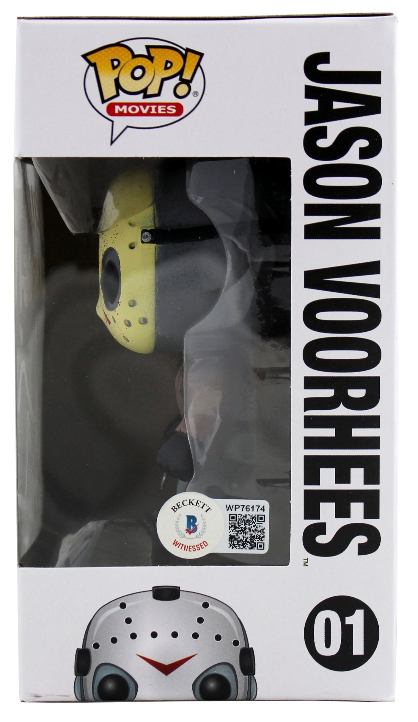 Ari Lehman "146 Kills & Counting" Signed Funko Pop Vinyl Figure W/ White Sig BAS