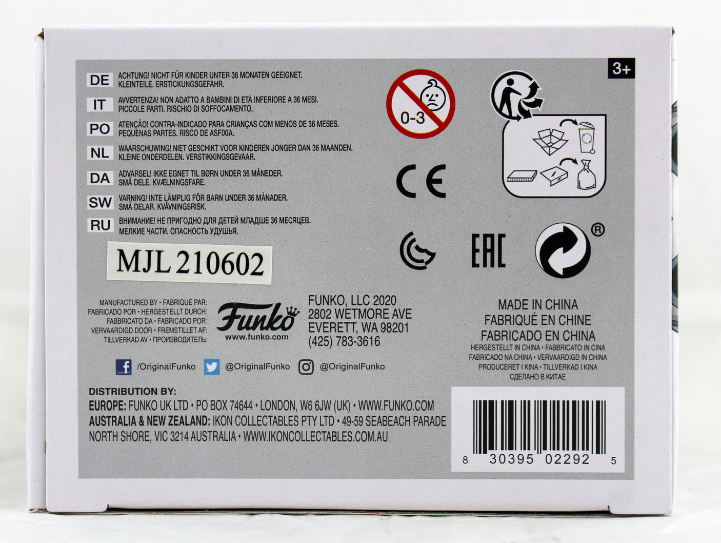 Ari Lehman "146 Kills & Counting" Signed Funko Pop Vinyl Figure W/ White Sig BAS