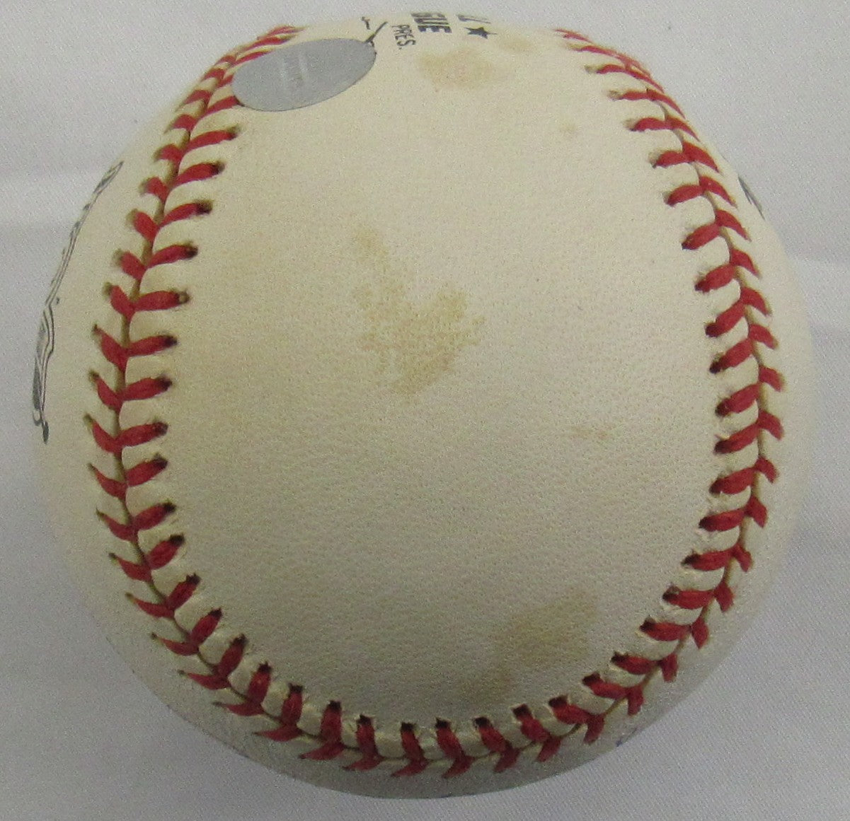 Hank Aaron Signed Auto 25th Anniversary Baseball JSA LOA ZZ28334