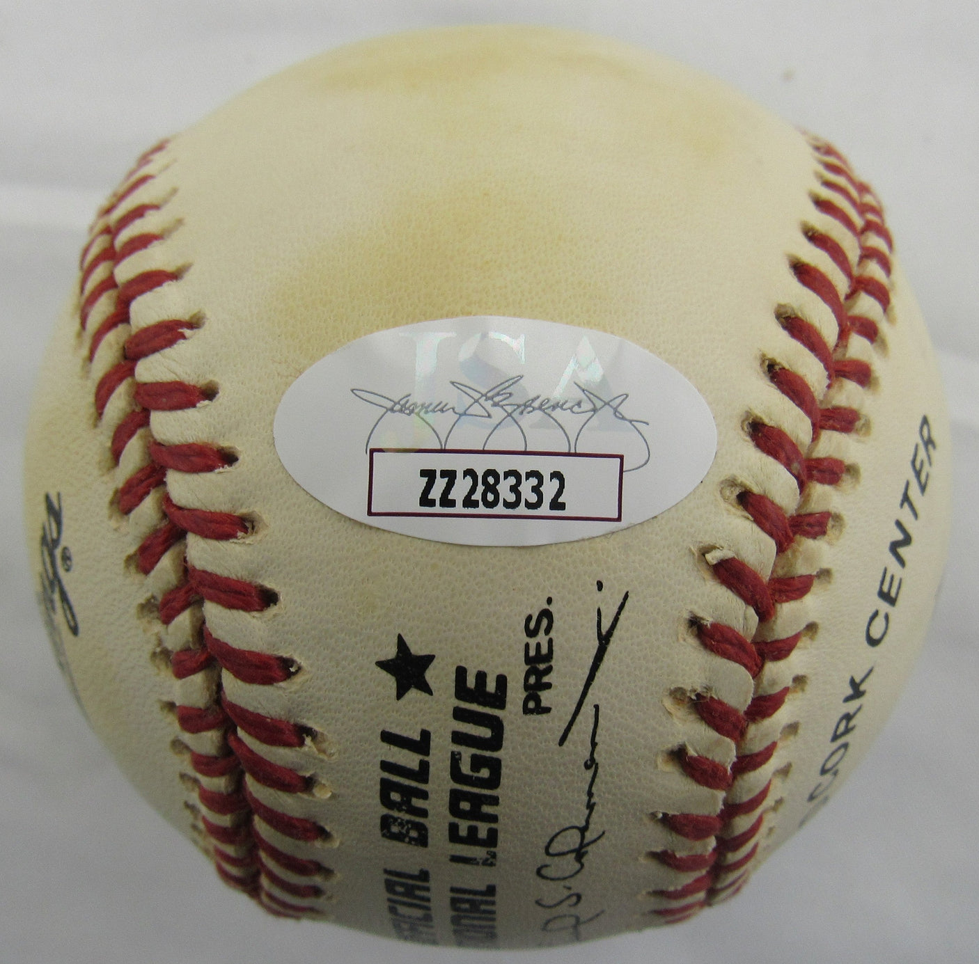 Willie Mays Signed Auto Baseball JSA LOA ZZ28332