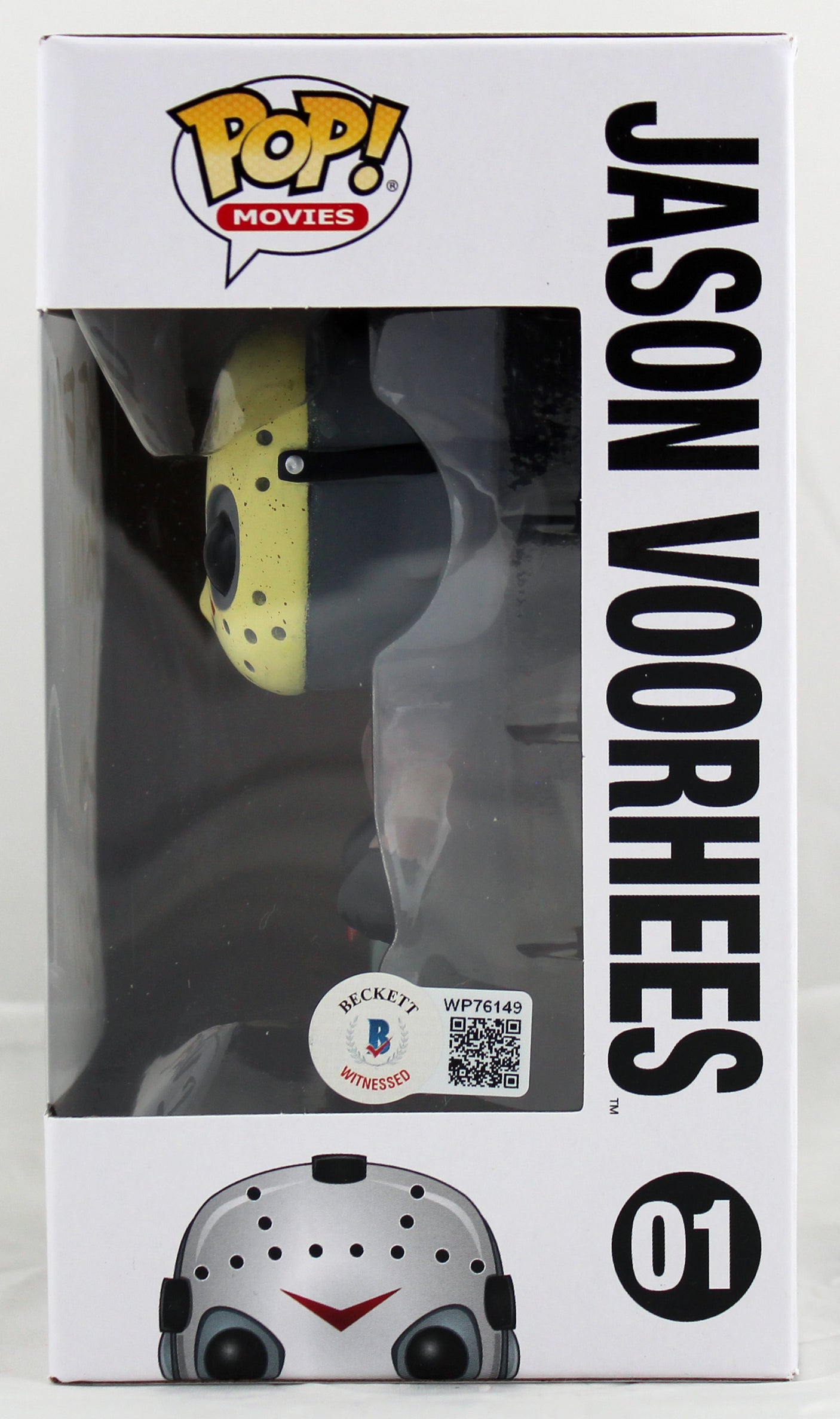 Ari Lehman "First F'n Jason" Signed Funko Pop Vinyl Figure W/ White Sig BAS