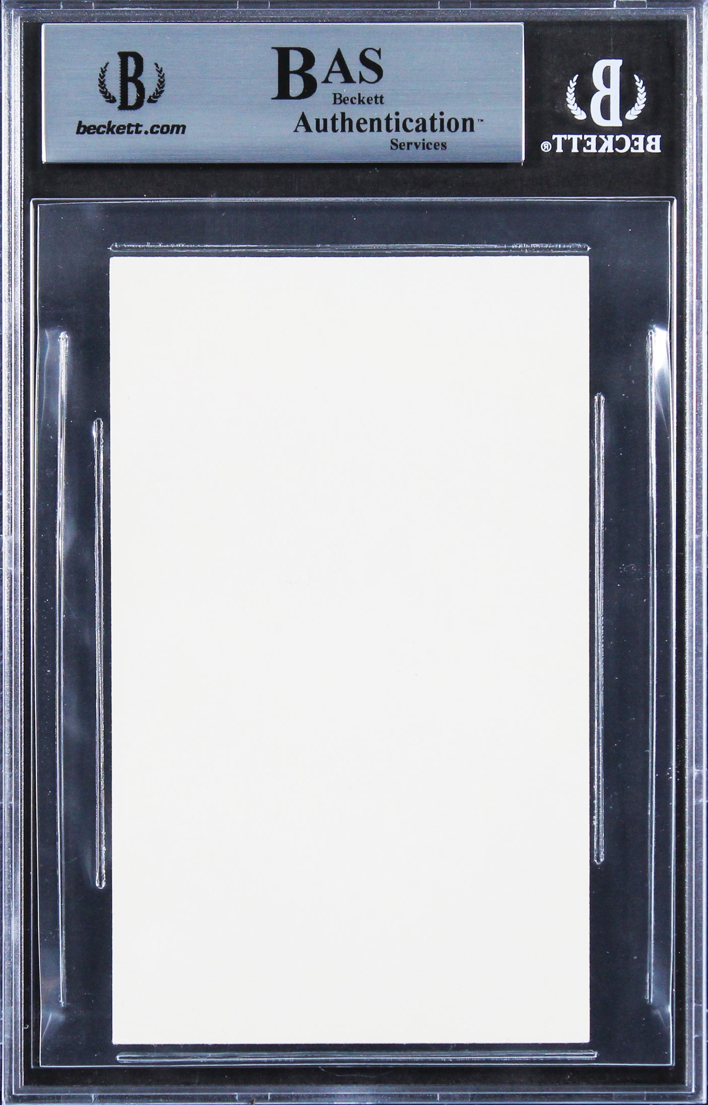 Estelle Getty The Golden Girls Authentic Signed 3x5 Index Card BAS Slabbed 2