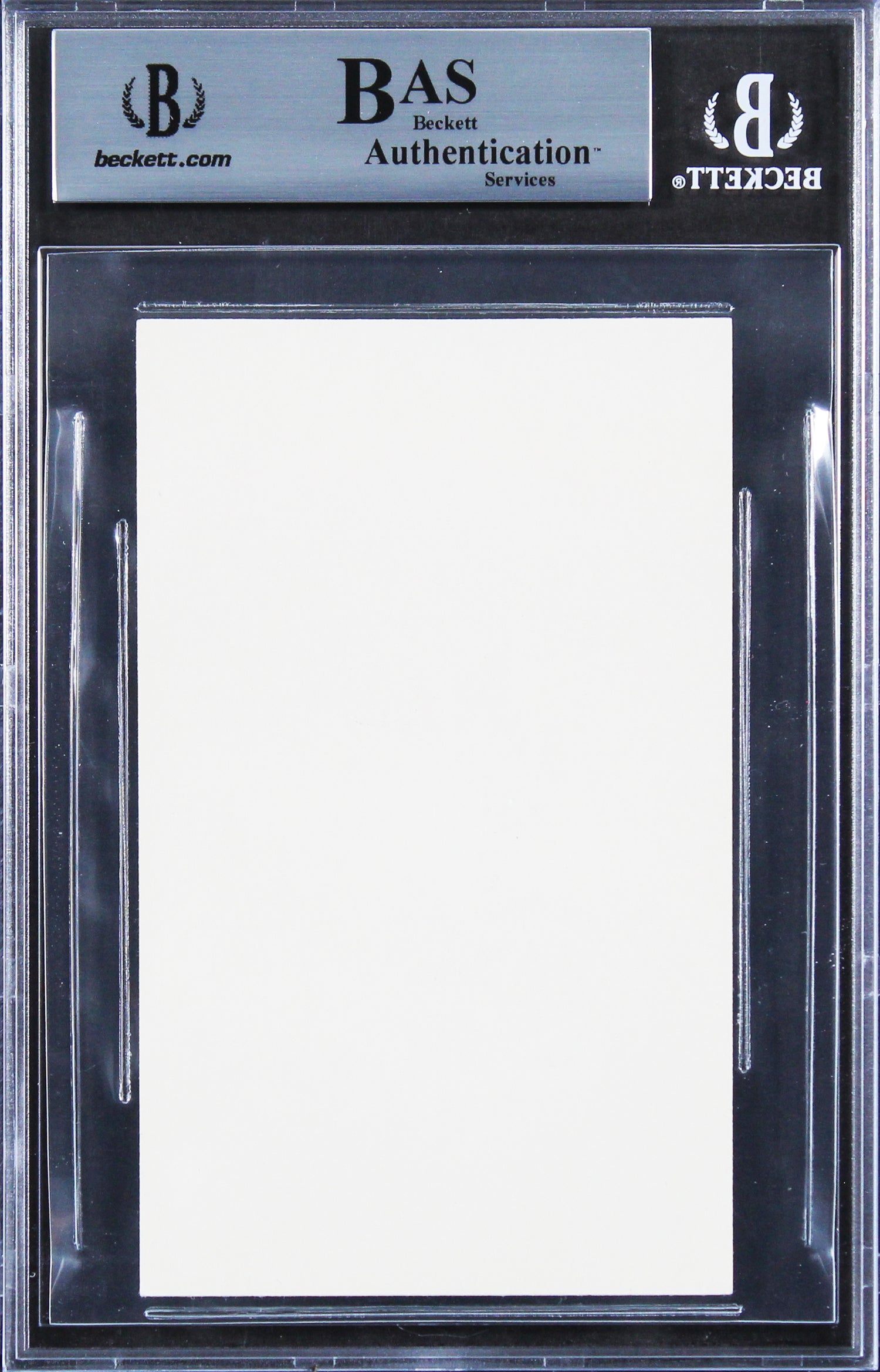 Estelle Getty The Golden Girls Authentic Signed 3x5 Index Card BAS Slabbed 2