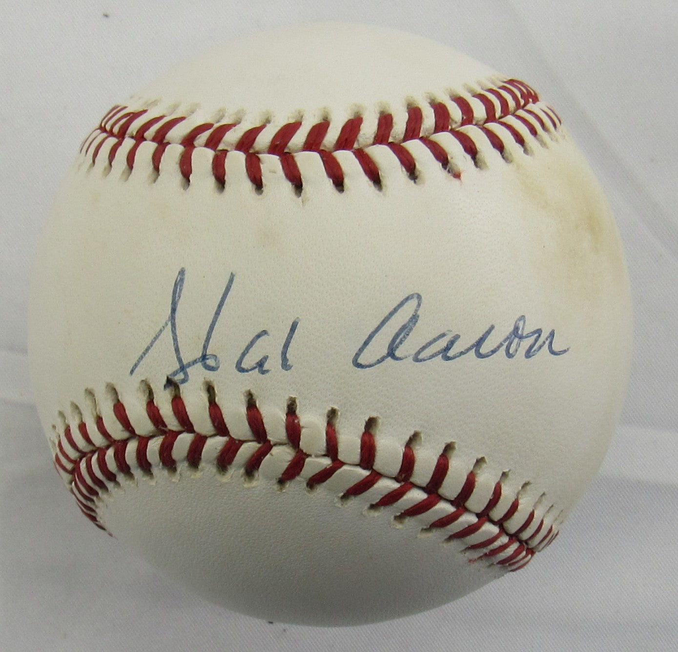 Hank Aaron Signed Auto Baseball JSA LOA ZZ28341