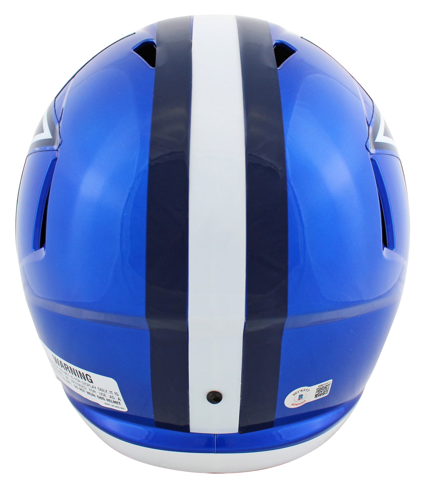 Cowboys Roger Staubach Signed Flash Full Size Speed Rep Helmet BAS Witnessed