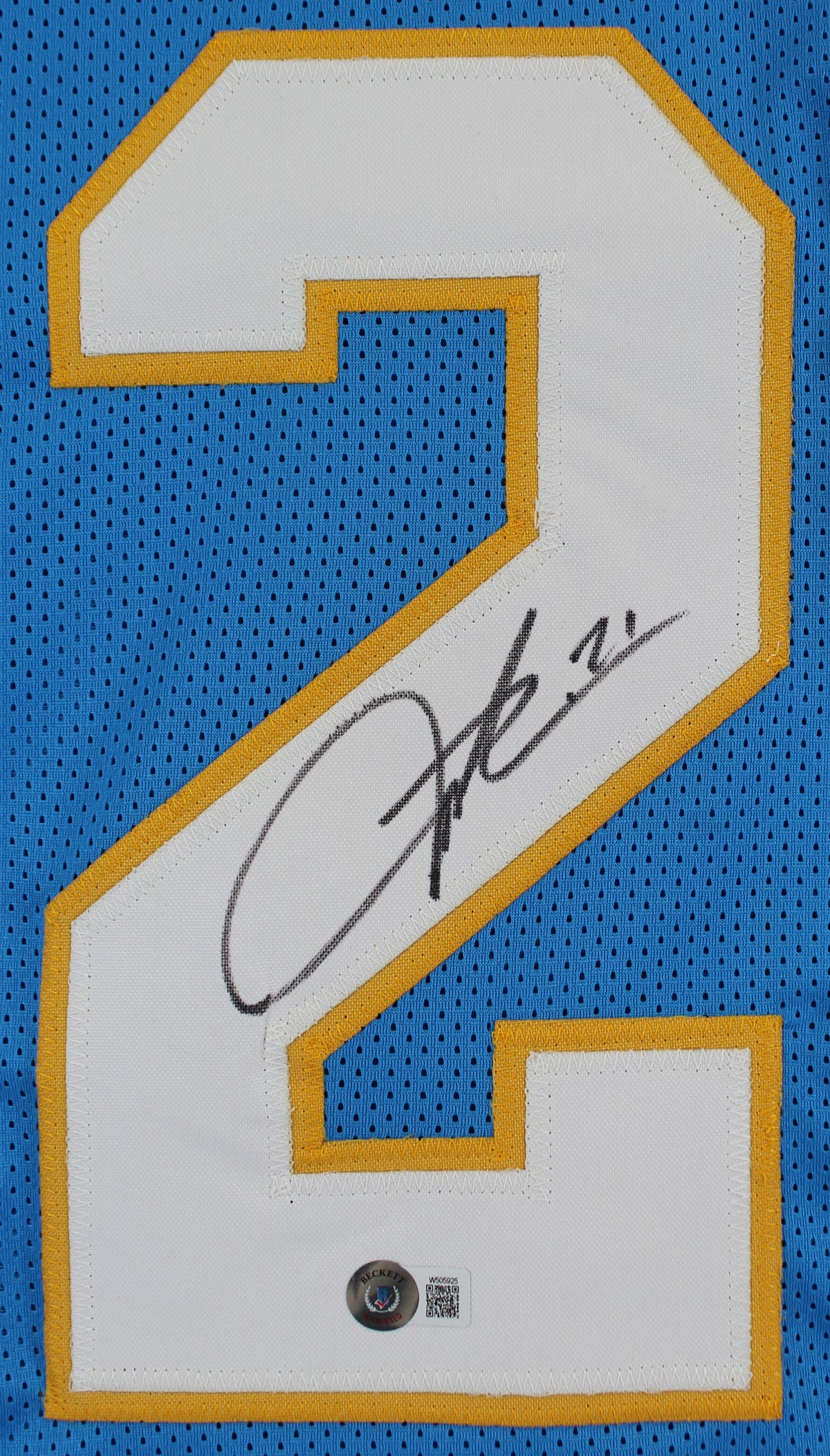 LaDainian Tomlinson Authentic Signed Powder Blue Pro Style Jersey BAS