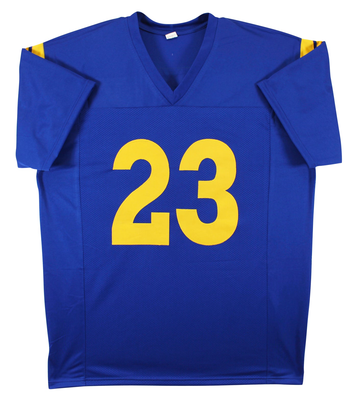 Kyren Williams Authentic Signed Blue Pro Style Jersey Autographed BAS