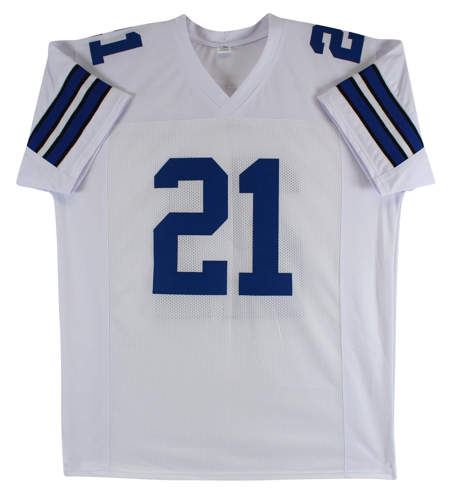 Ezekiel Elliott Authentic Signed White Pro Style Jersey BAS Witnessed