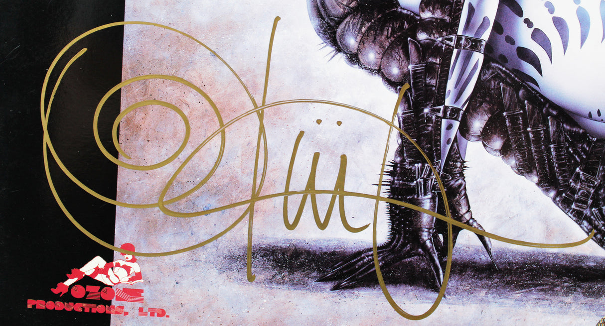 Olivia De Berardinis Authentic Signed 1999 Heavy Metal Calendar BAS #BA74068