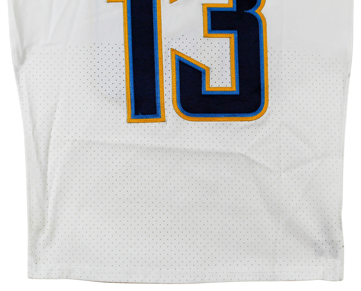 Chargers Keenan Allen Signed & Photomatched 2018 Game Used White Nike Jersey BAS
