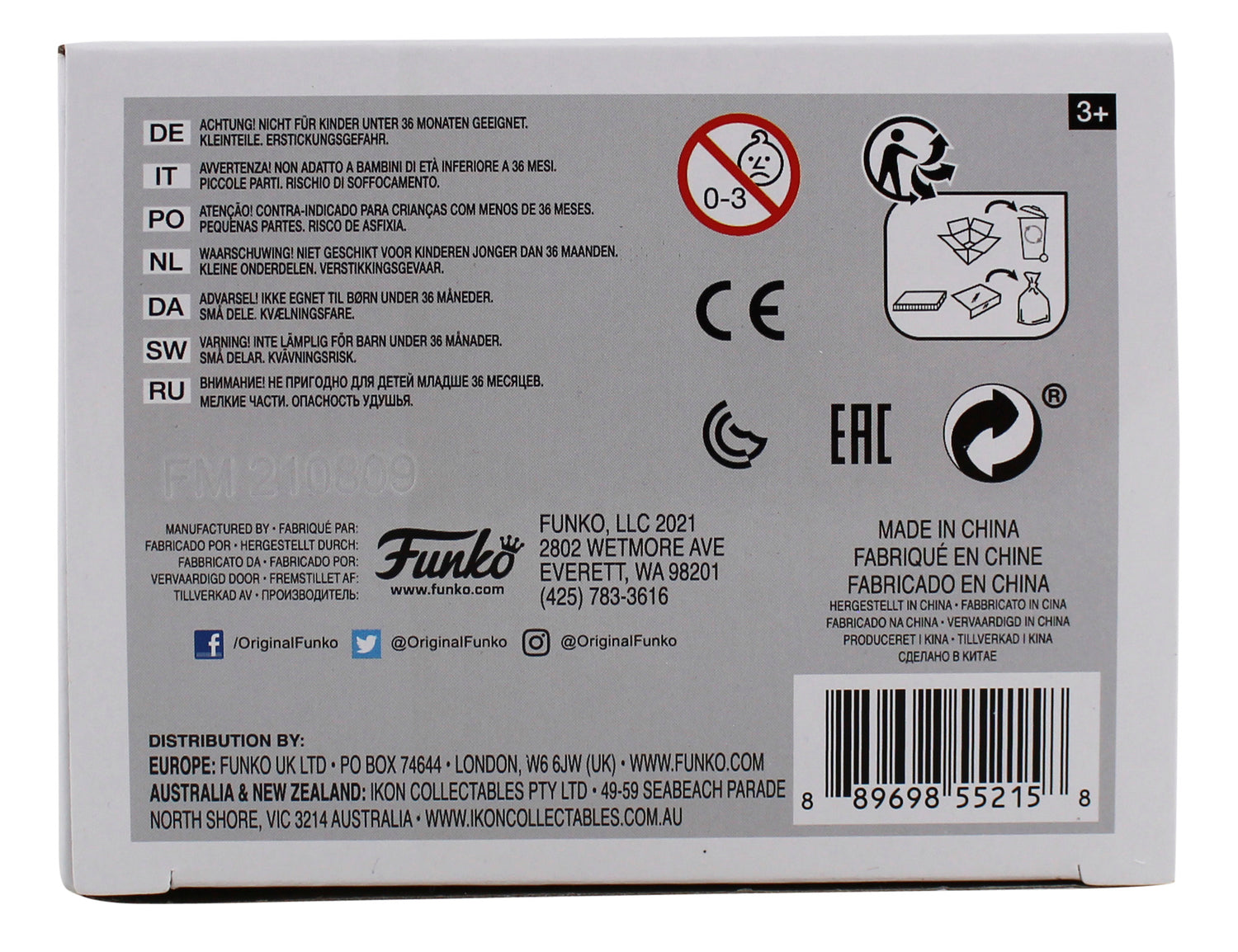 76ers Allen Iverson Authentic Signed HWC #102 Funko Pop Vinyl Figure BAS Witness