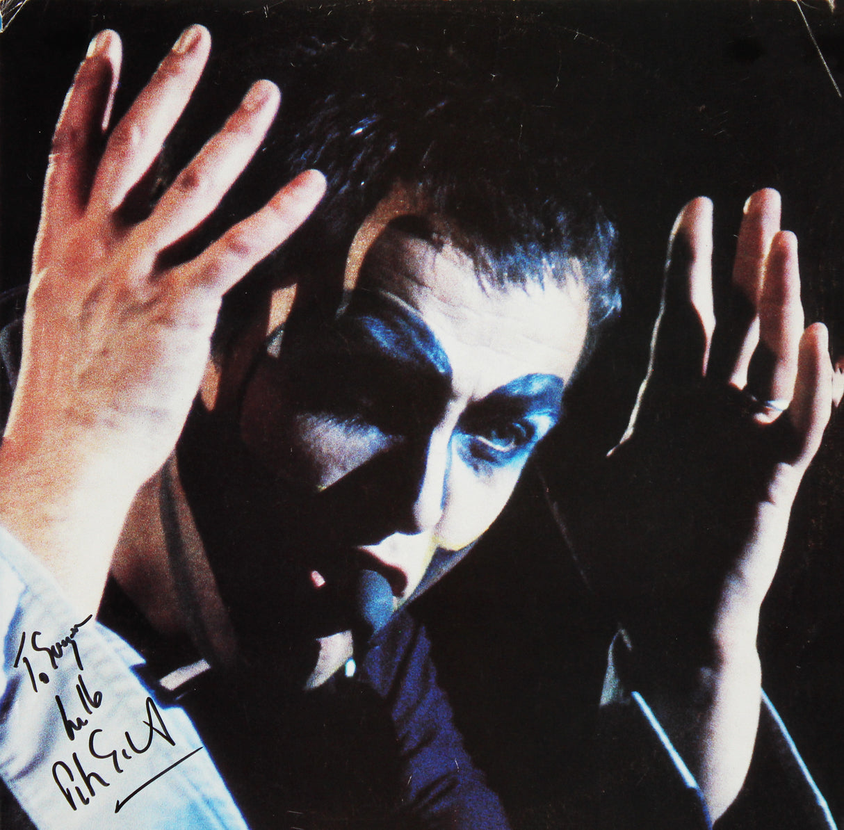 Peter Gabriel Authentic Signed Album Sleeve Autographed BAS #BG79206