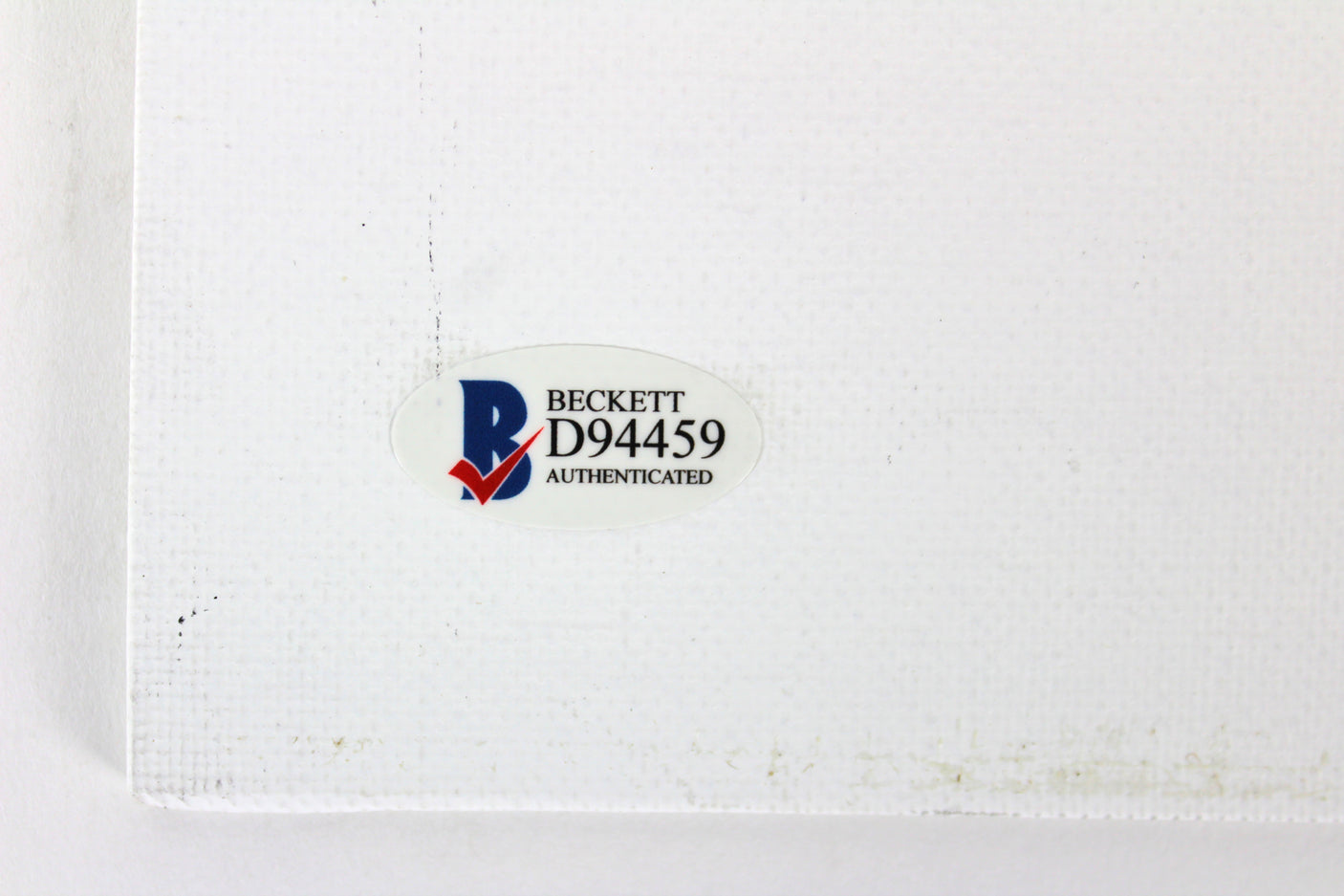 Pete Von Sholly Signed 11x14 Original Art Darkman Sketch Canvas BAS #D94459