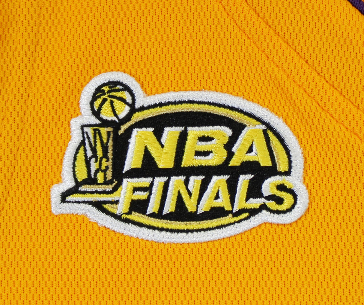 Lakers Kobe Bryant Signed Yellow M&N 2000-01 HWC Authentic Framed Jersey PSA/DNA