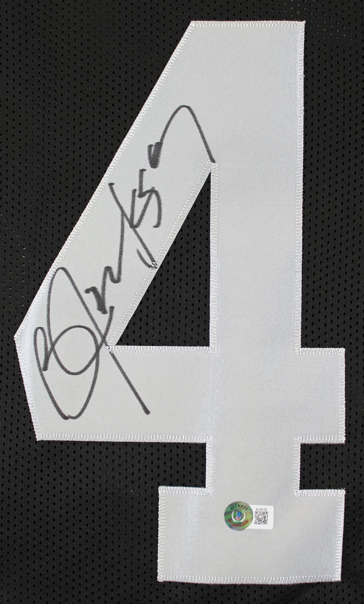 Bo Jackson Authentic Signed Black Pro Style Jersey Autographed BAS