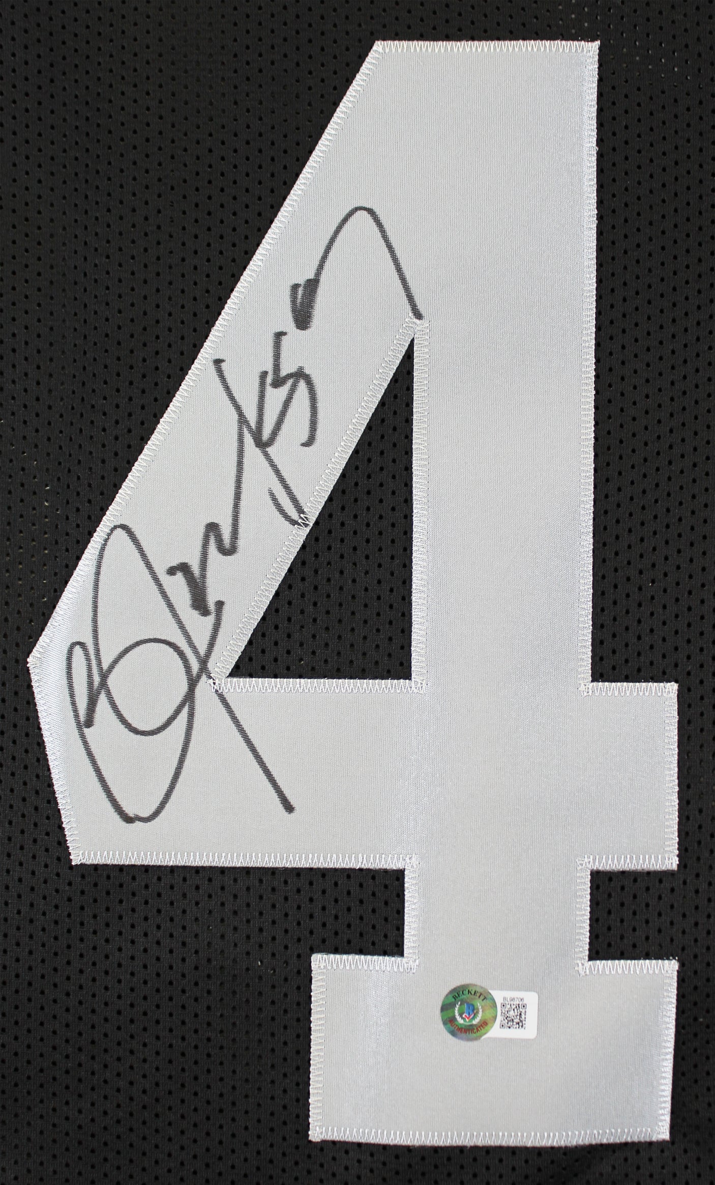 Bo Jackson Authentic Signed Black Pro Style Jersey Autographed BAS