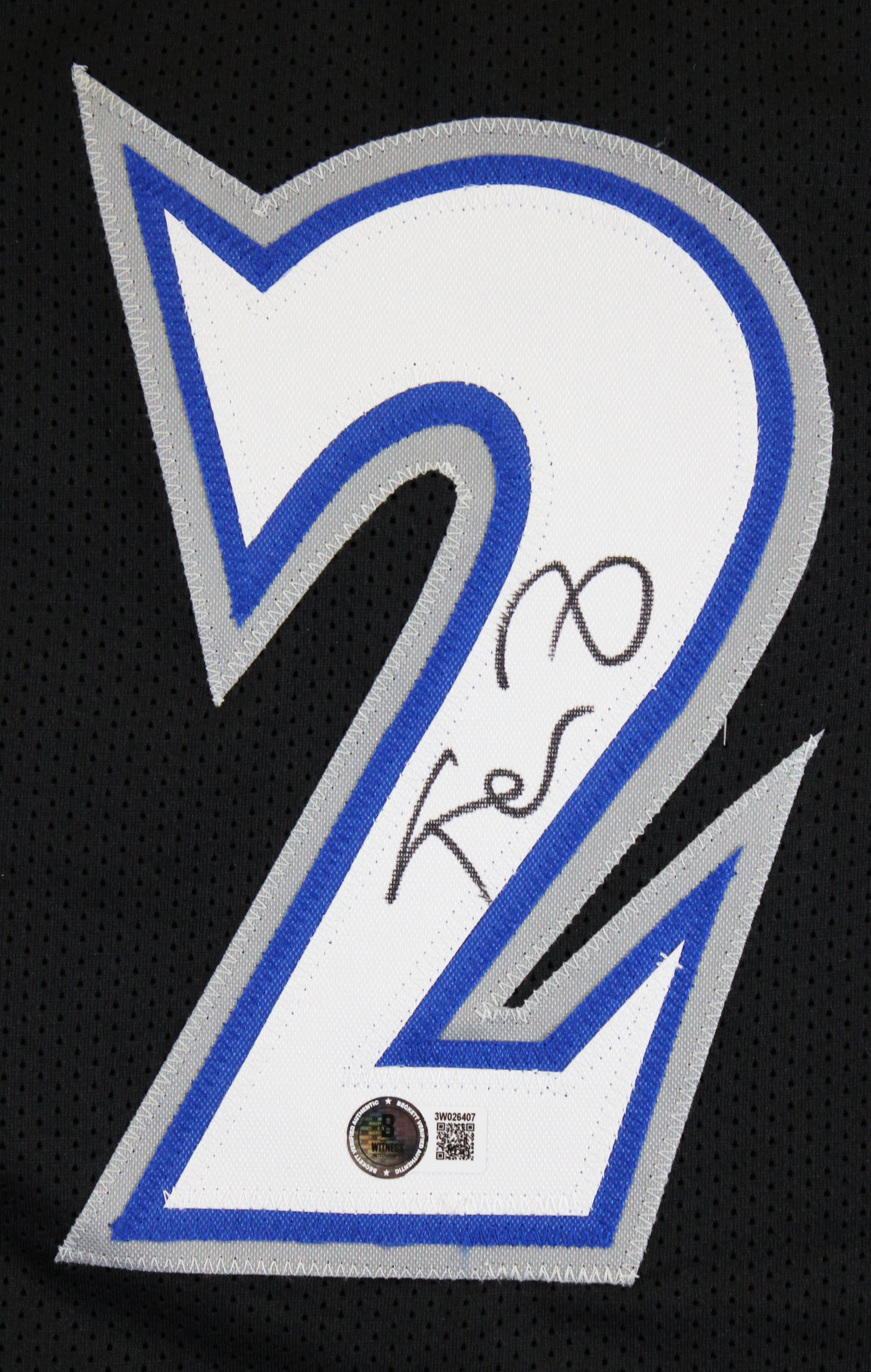 Kevin Garnett Authentic Signed Black Pro Style Jersey BAS Witnessed