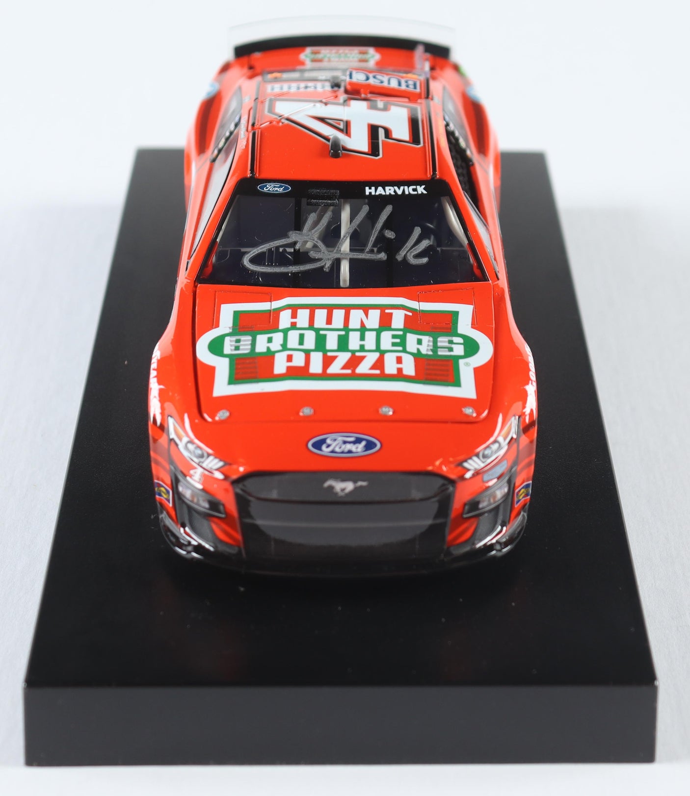 Kevin Harvick Signed 2022 Hunt Brothers Pizza #4 Ford Mustang 1:24 Die-Cast Car (Limited Edition)