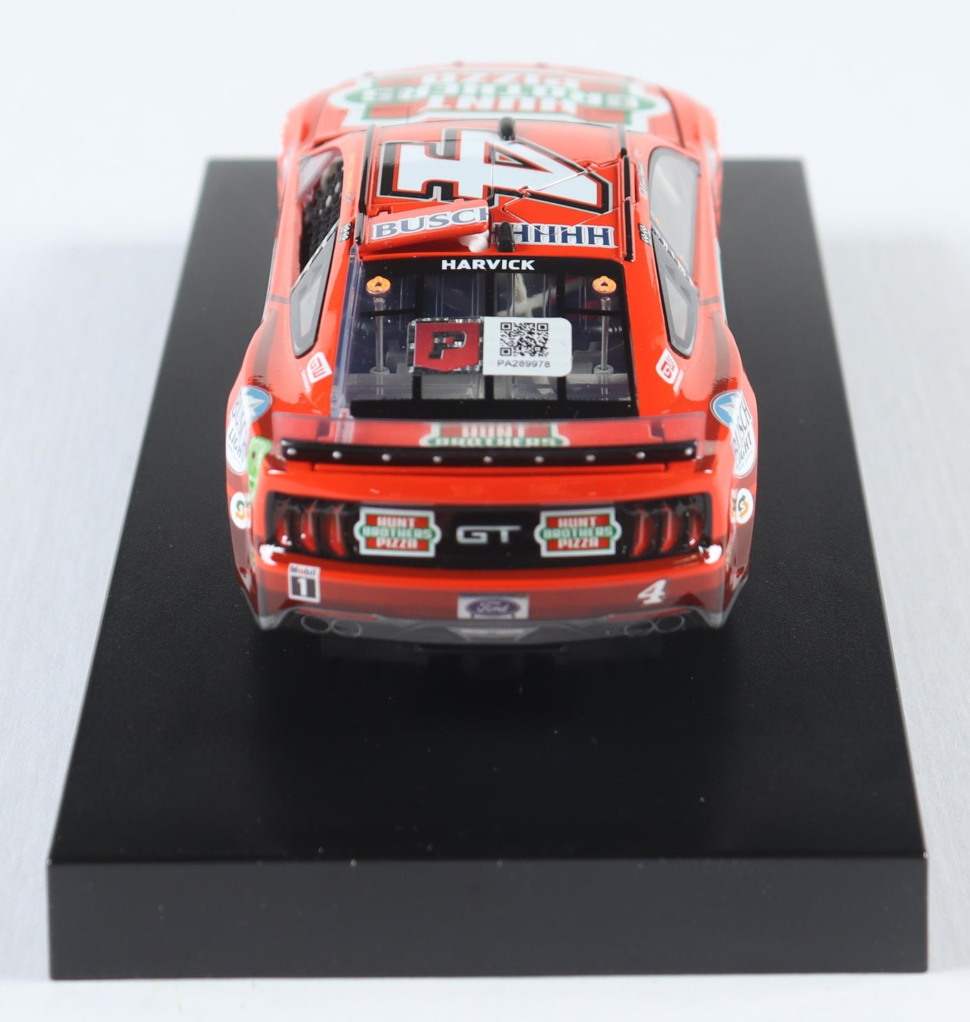 Kevin Harvick Signed 2022 Hunt Brothers Pizza #4 Ford Mustang 1:24 Die-Cast Car (Limited Edition)