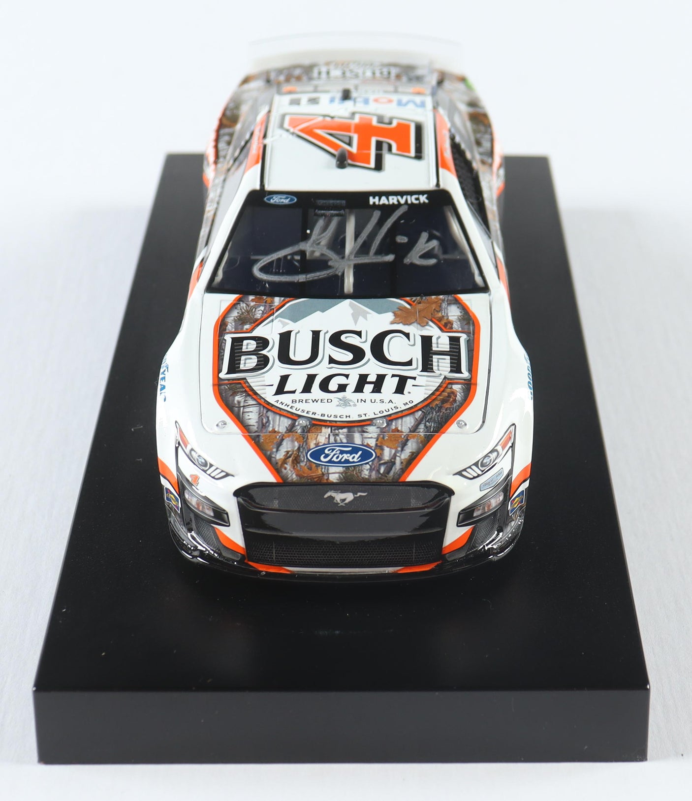 Kevin Harvick Signed 2022 Busch Light #4 #BuschWingman 1:24 Diecast Car