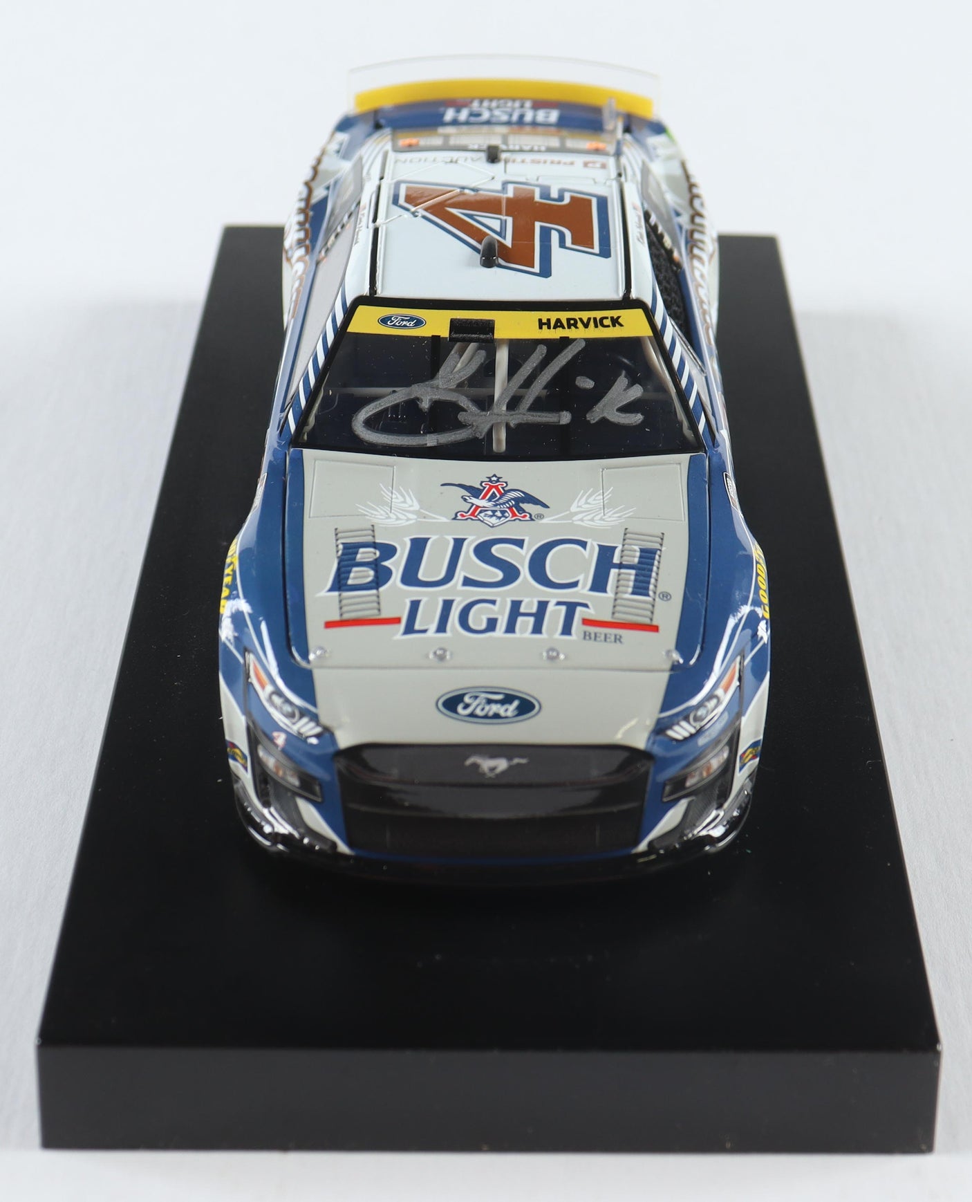 Kevin Harvick Signed 2022 Busch Light Retro #4 NASCAR 1:24 Diecast Car
