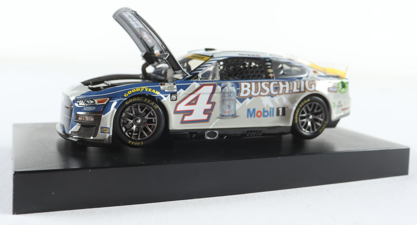 Kevin Harvick Signed 2022 Busch Light Retro #4 NASCAR 1:24 Diecast Car