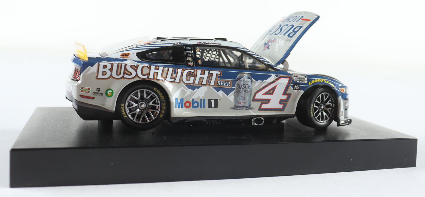 Kevin Harvick Signed 2022 Busch Light Retro #4 NASCAR 1:24 Diecast Car