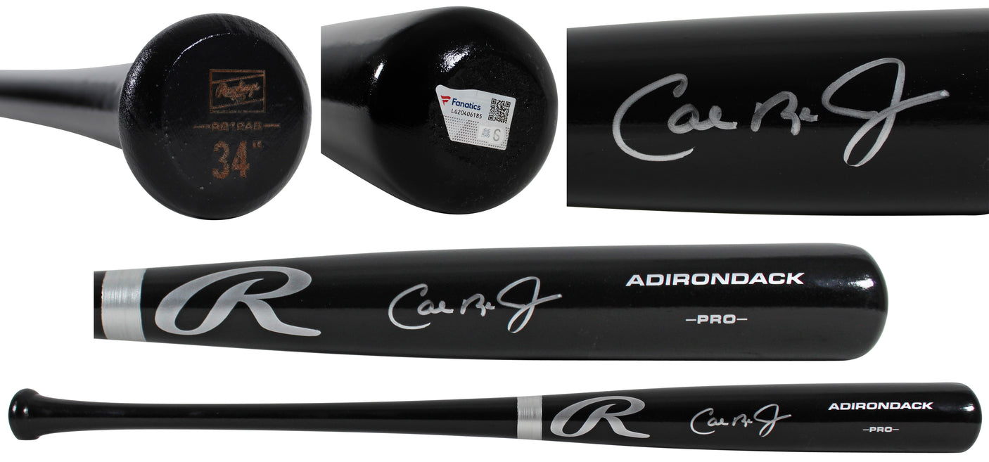 Orioles Cal Ripken Jr. Authentic Signed Black Rawlings Big Stick Bat Fanatics