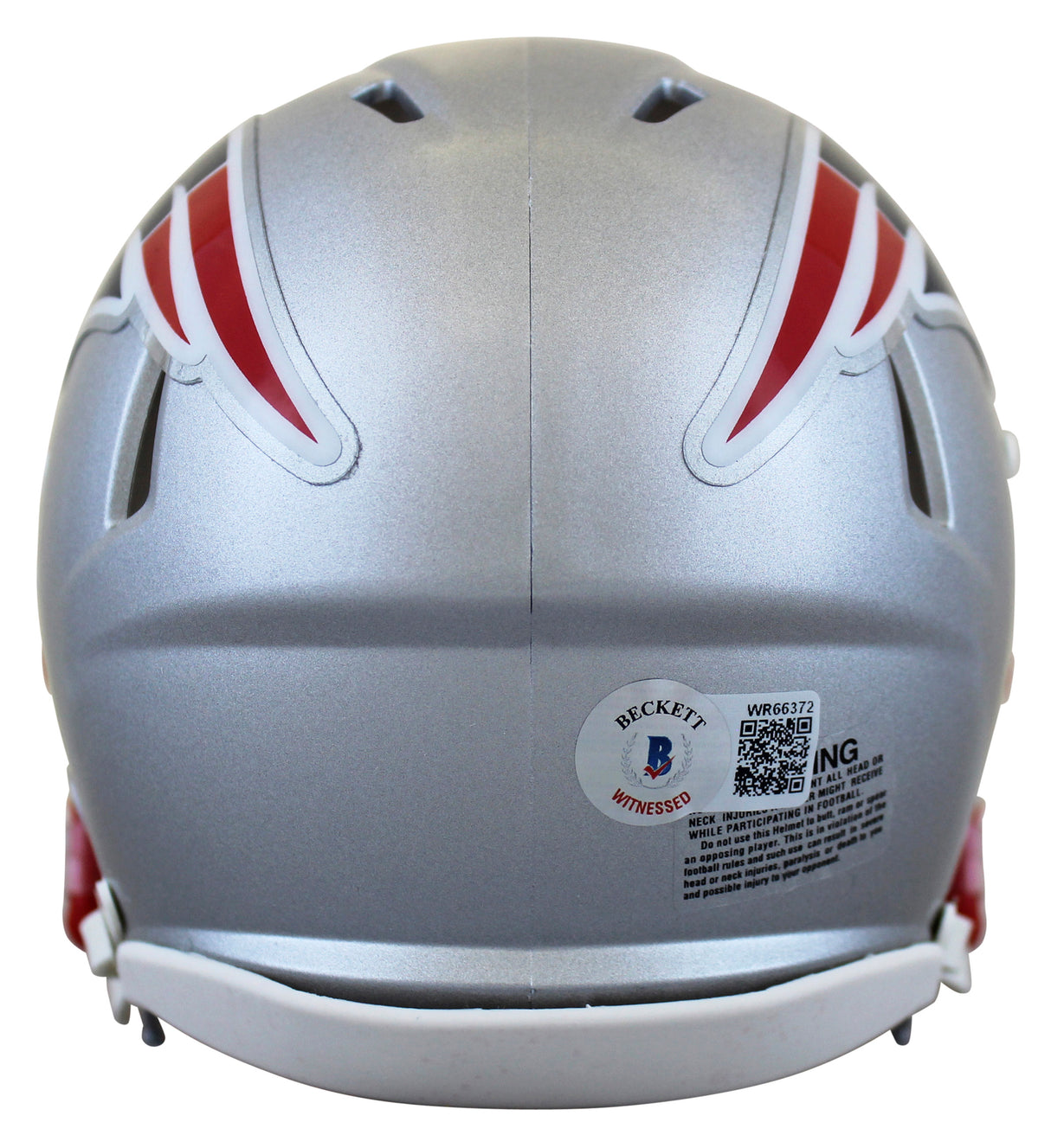 Patriots Ty Law Authentic Signed Speed Mini Helmet Autographed BAS Witnessed