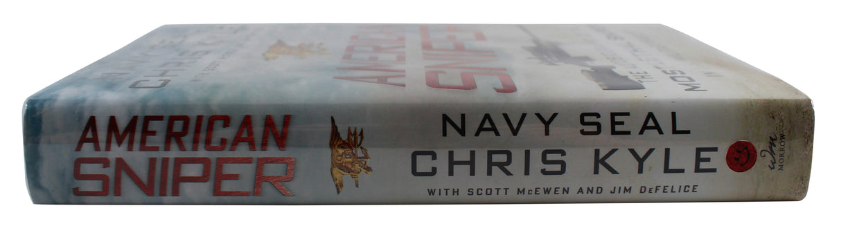 Chris Kyle & Taya Kyle Signed American Sniper 1st Ed Hardcover Book BAS #AB14676