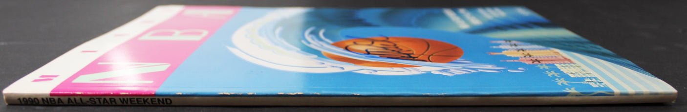 Lakers Magic Johnson Signed 1990 All-Star Game Program BAS Witnessed #W424735