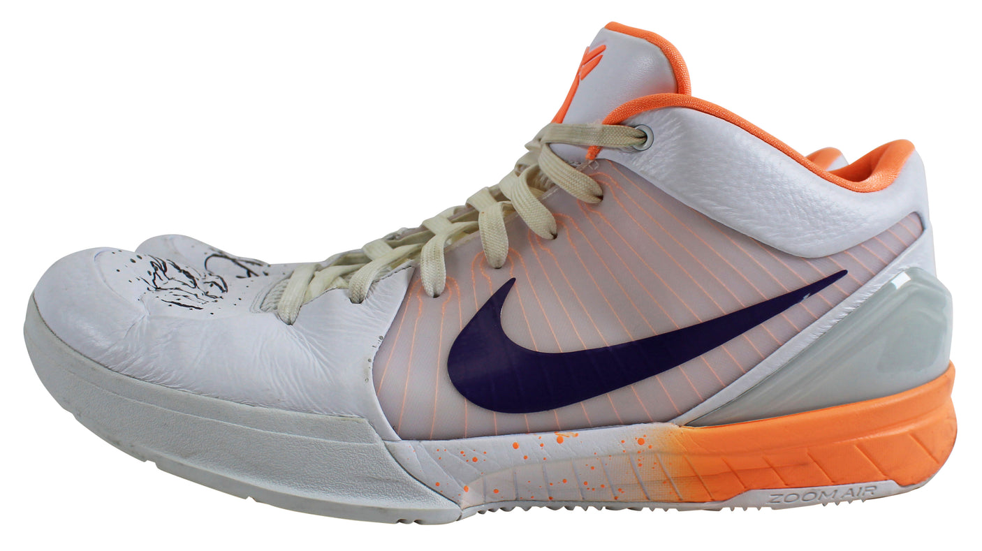 Suns Devin Booker Signed 2019-20 Game Used Nike Kobe IV Shoes BAS & Photomatched